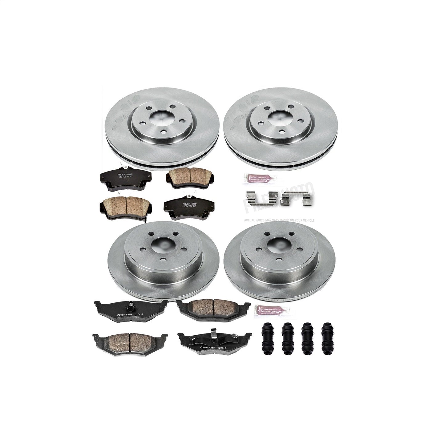 PowerStop 03-09 Chrysler PT Cruiser Front & Rear Autospecialty Brake Kit (KOE1708)