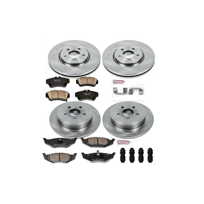 PowerStop 03-09 Chrysler PT Cruiser Front & Rear Autospecialty Brake Kit (KOE1708)