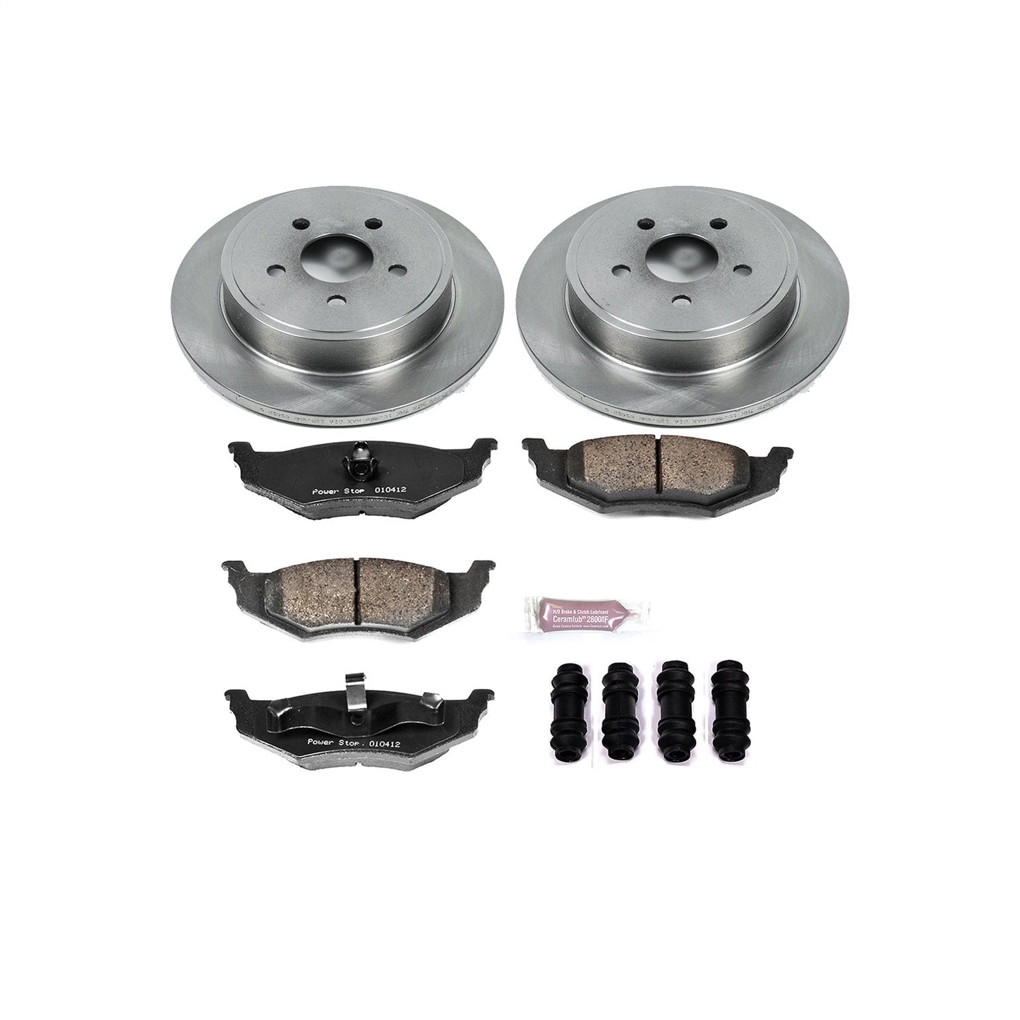 PowerStop 03-10 Chrysler PT Cruiser Rear Autospecialty Brake Kit (KOE1709)