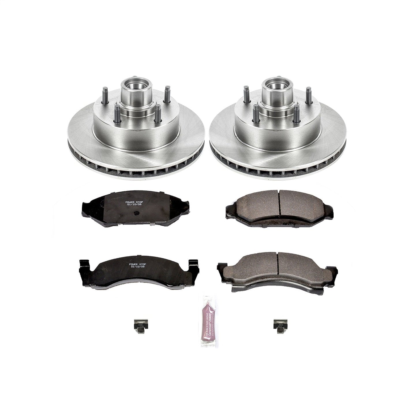 PowerStop 87-93 Ford E-150 Front Autospecialty Brake Kit (KOE1766)