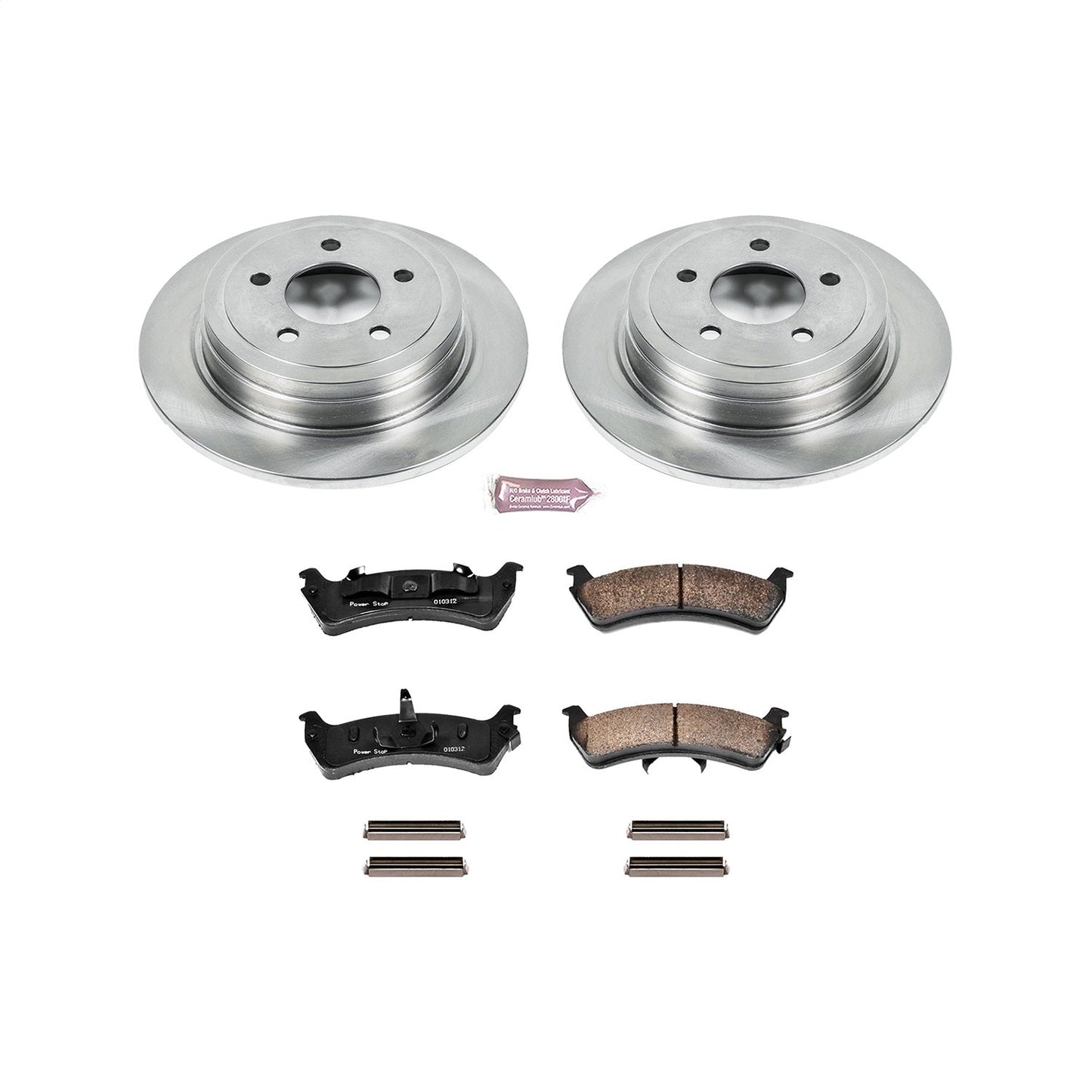 PowerStop 2003 Ford Explorer Sport Rear Autospecialty Brake Kit (KOE1770)