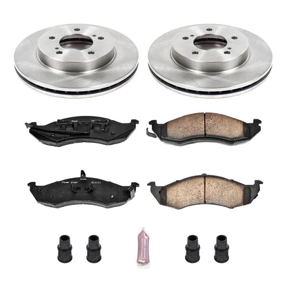 PowerStop 93-02 Mercury Villager Front Autospecialty Brake Kit (KOE1823)