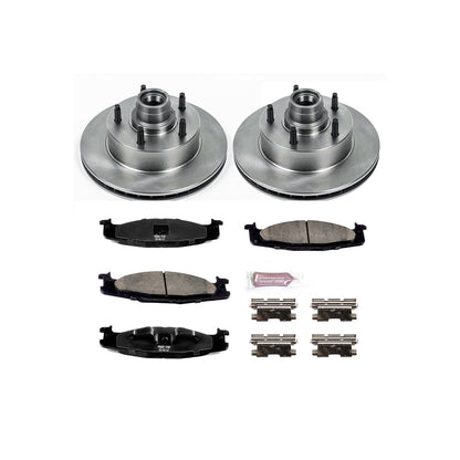 PowerStop 94-01 Ford E-150 Front Autospecialty Brake Kit (KOE1831)