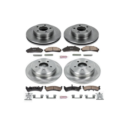 PowerStop 95-01 Ford Explorer Front & Rear Autospecialty Brake Kit (KOE1861)