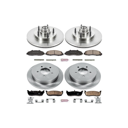 PowerStop 99-00 Ford F-150 Front & Rear Autospecialty Brake Kit (KOE1864)