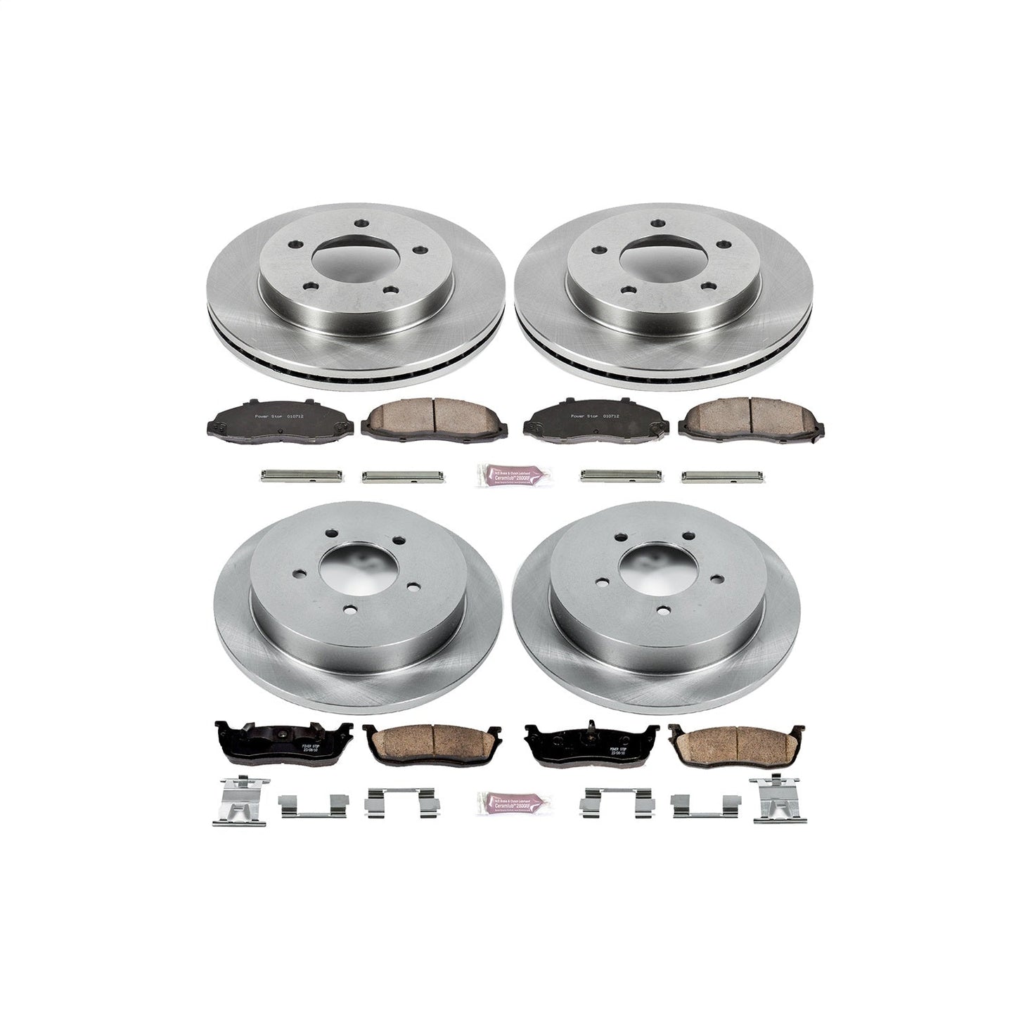 PowerStop 99-00 Ford F-150 Front & Rear Autospecialty Brake Kit (KOE1867)