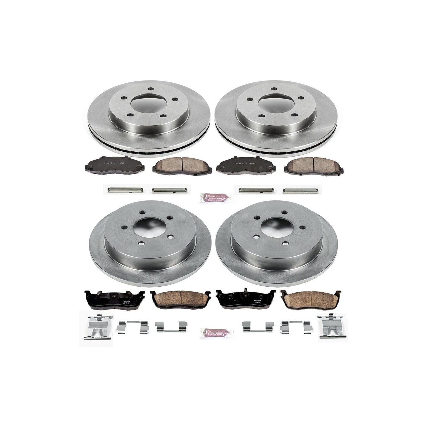 PowerStop 00-03 Ford F-150 Front & Rear Autospecialty Brake Kit (KOE1868)
