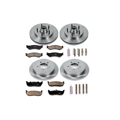 PowerStop 97-00 Ford Expedition Front & Rear Autospecialty Brake Kit (KOE1880)