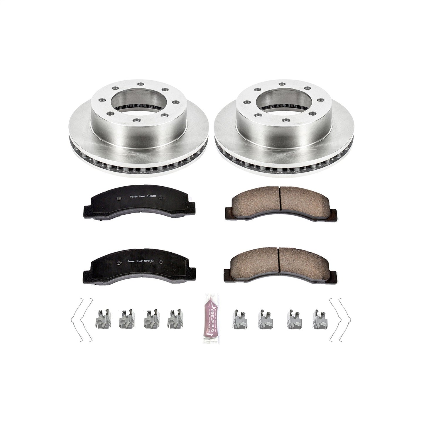PowerStop 1999 Ford F-250 Super Duty Front Autospecialty Brake Kit (KOE1885)