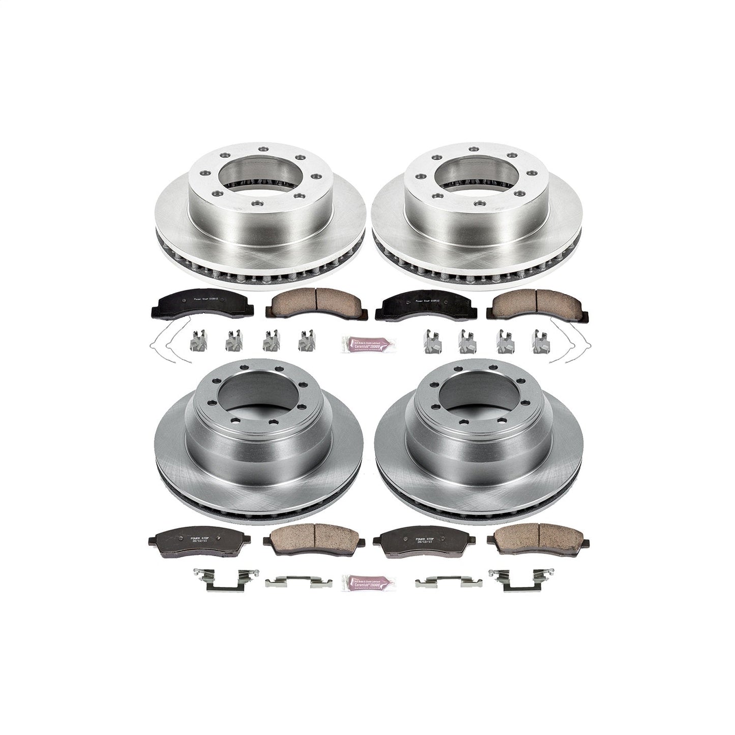 PowerStop 1999 Ford F-350 Super Duty Front & Rear Autospecialty Brake Kit (KOE1886)