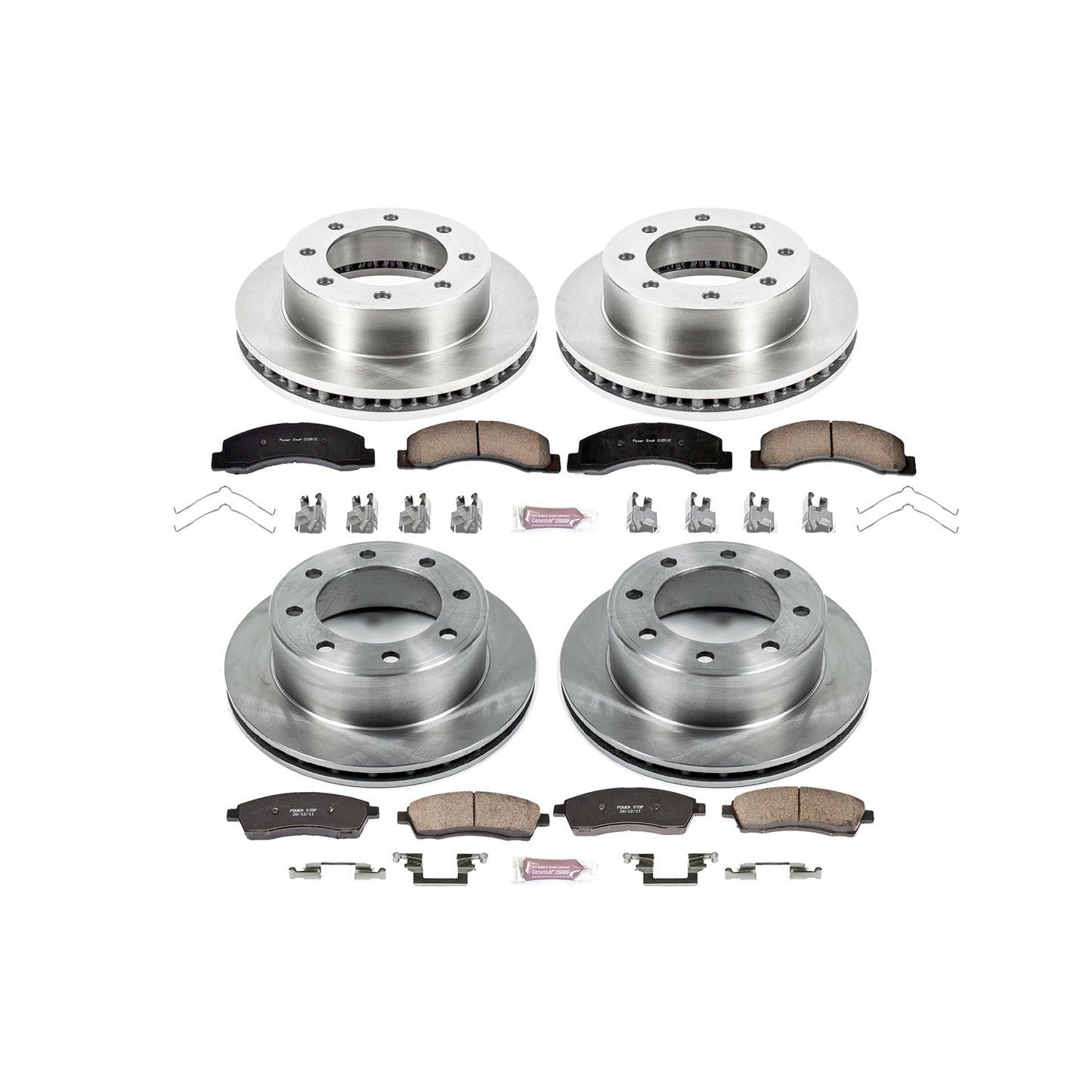 PowerStop 1999 Ford F-250 Super Duty Front & Rear Autospecialty Brake Kit (KOE1887)