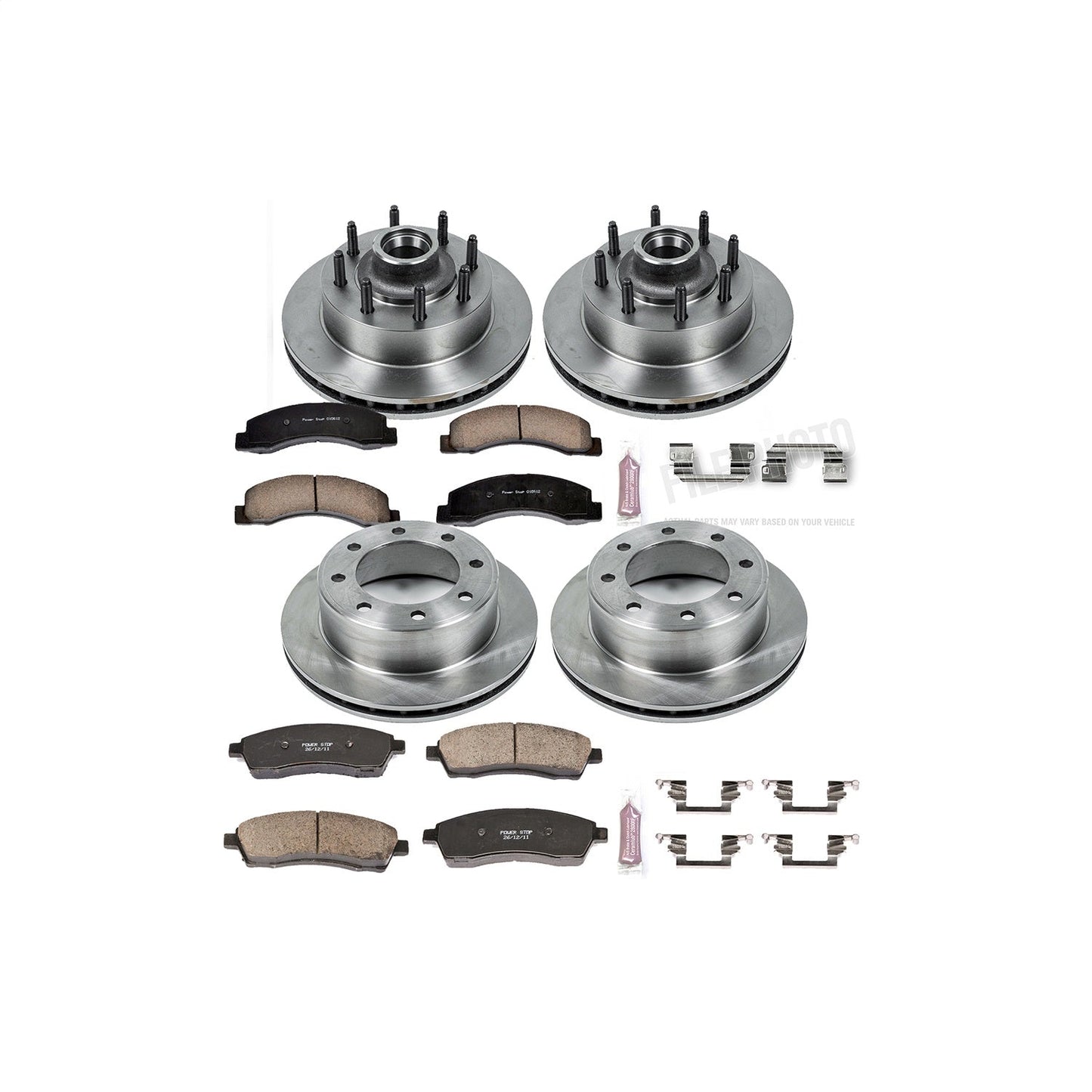 PowerStop 99-01 Ford F-250 Super Duty Front & Rear Autospecialty Brake Kit (KOE1892)