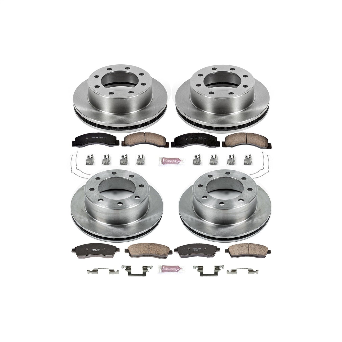 PowerStop 00-05 Ford Excursion Front & Rear Autospecialty Brake Kit (KOE1906)