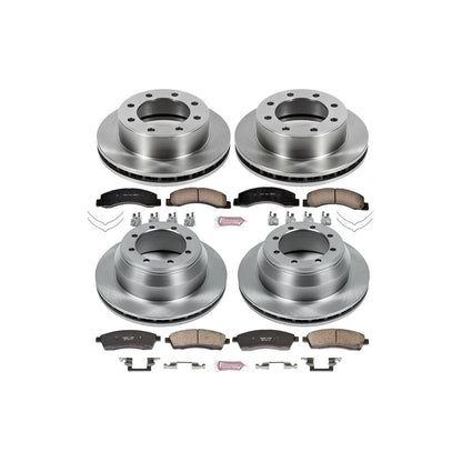 PowerStop 99-04 Ford F-350 Super Duty Front & Rear Autospecialty Brake Kit (KOE1907)