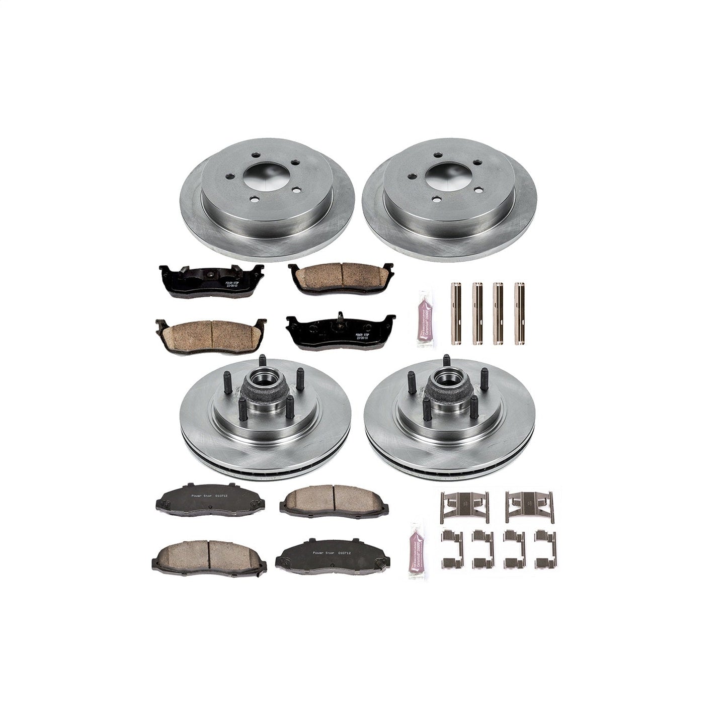 PowerStop 00-03 Ford F-150 Front & Rear Autospecialty Brake Kit (KOE1915)