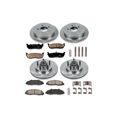 PowerStop 00-03 Ford F-150 Front & Rear Autospecialty Brake Kit (KOE1915)