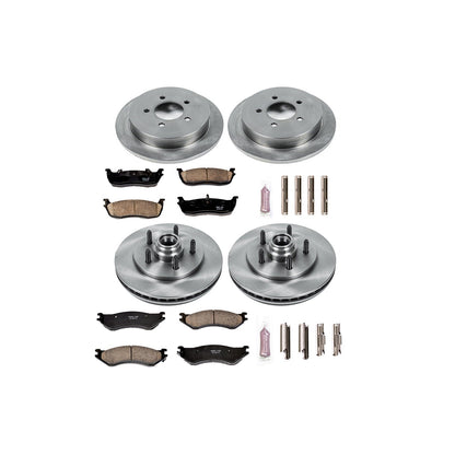 PowerStop 00-02 Ford Expedition Front & Rear Autospecialty Brake Kit (KOE1919)