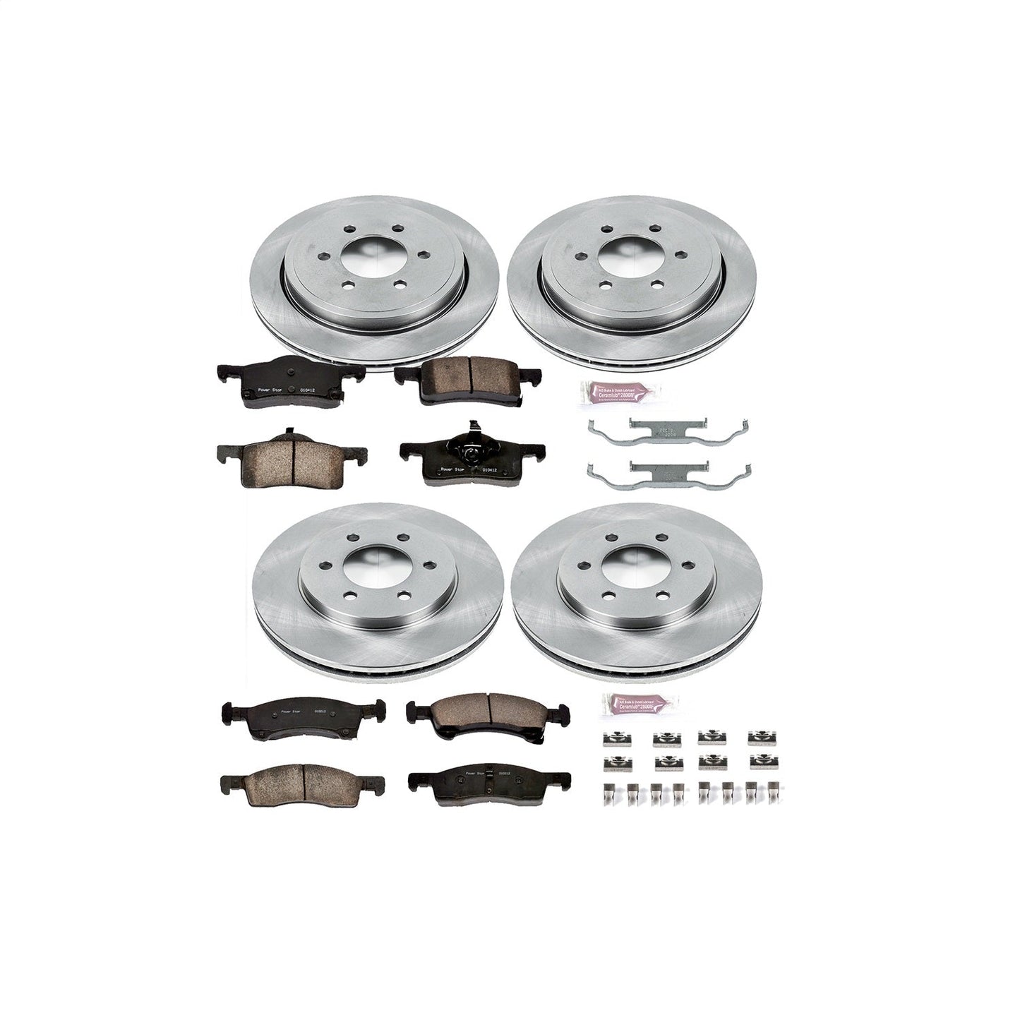 PowerStop 02-06 Ford Expedition Front & Rear Autospecialty Brake Kit (KOE1934)