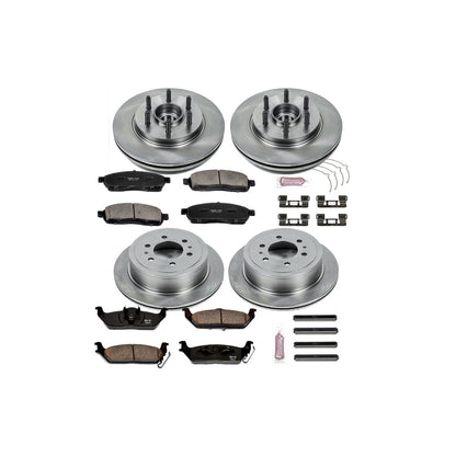 PowerStop 06-08 Lincoln Mark LT Front and Rear Autospecialty Brake Kit (KOE1940)