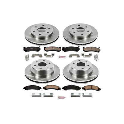 PowerStop 02-06 Cadillac Escalade Front & Rear Autospecialty Brake Kit (KOE2015)