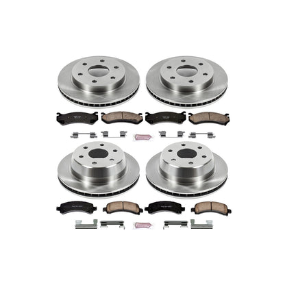 PowerStop 03-06 Cadillac Escalade Front & Rear Autospecialty Brake Kit (KOE2016)
