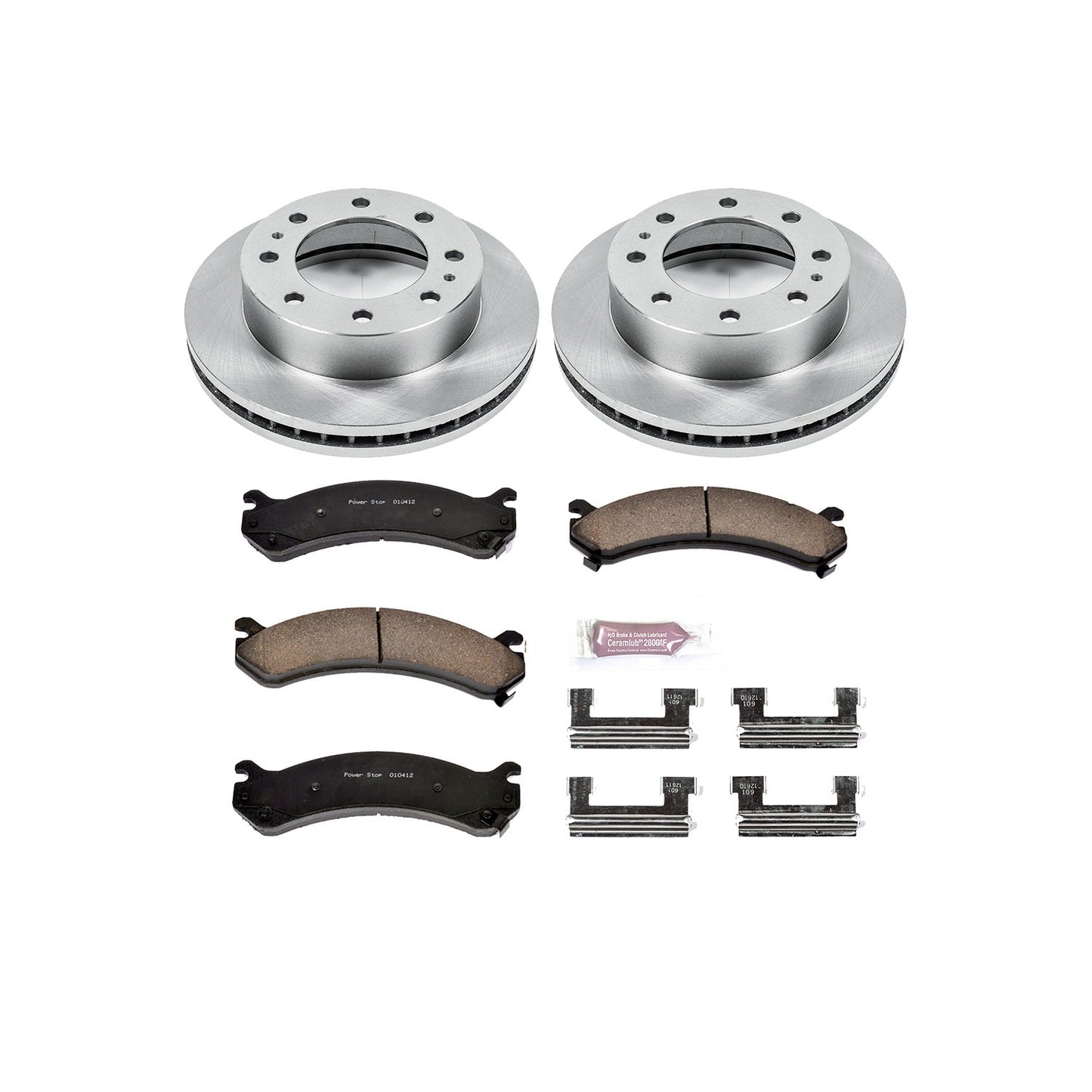 PowerStop 00-05 Cadillac DeVille Front Autospecialty Brake Kit (KOE2020)