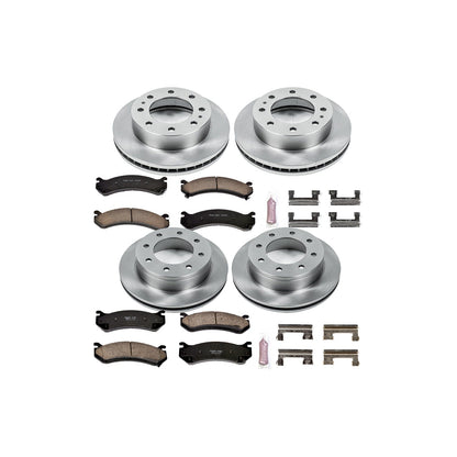PowerStop 01-03 Chevrolet Silverado 1500 HD Front & Rear Autospecialty Brake Kit (KOE2023)
