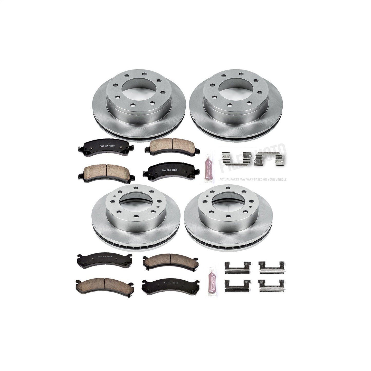PowerStop 03-17 Chevrolet Express 2500 Front & Rear Autospecialty Brake Kit (KOE2025)