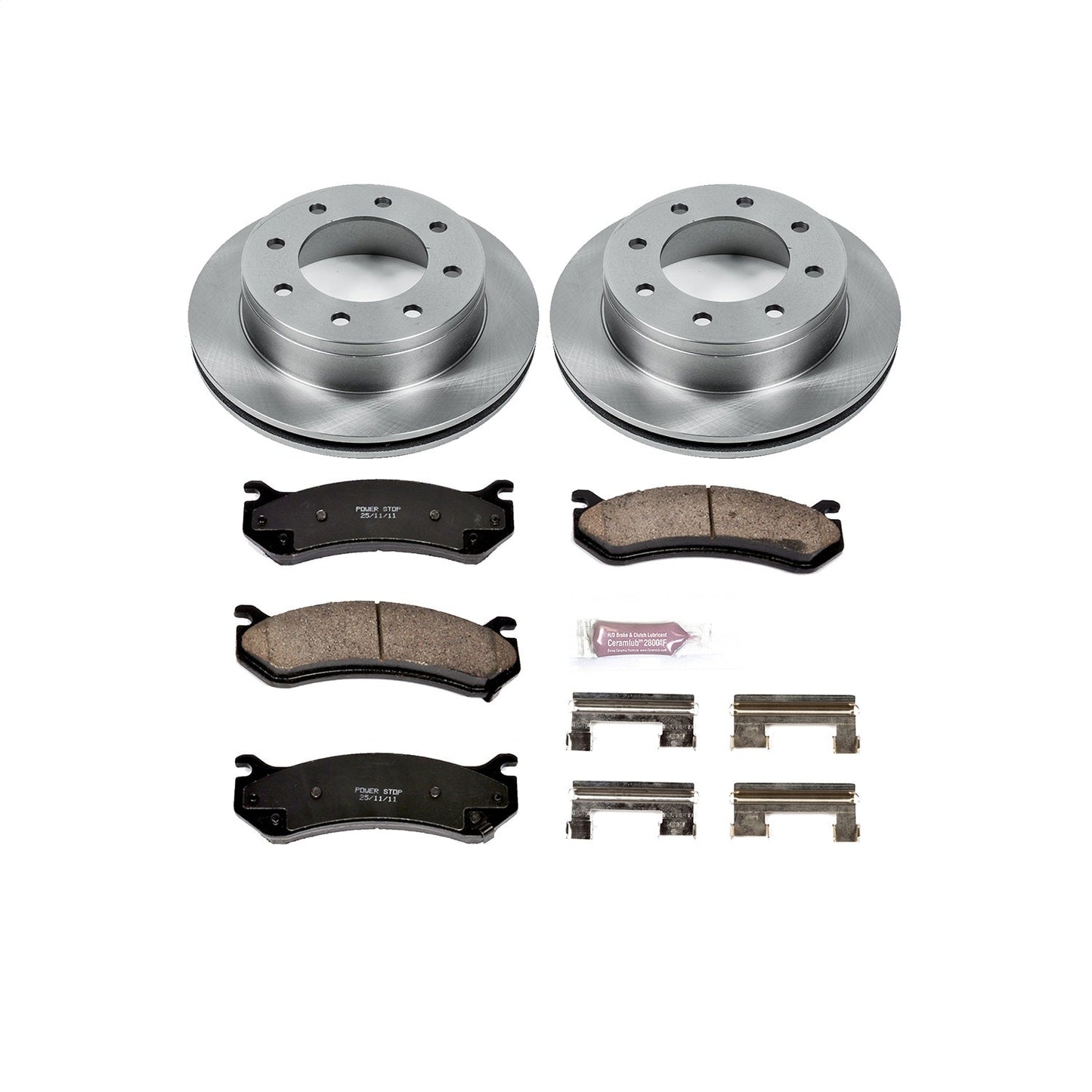 PowerStop 01-03 Chevrolet Silverado 1500 HD Rear Autospecialty Brake Kit (KOE2036)