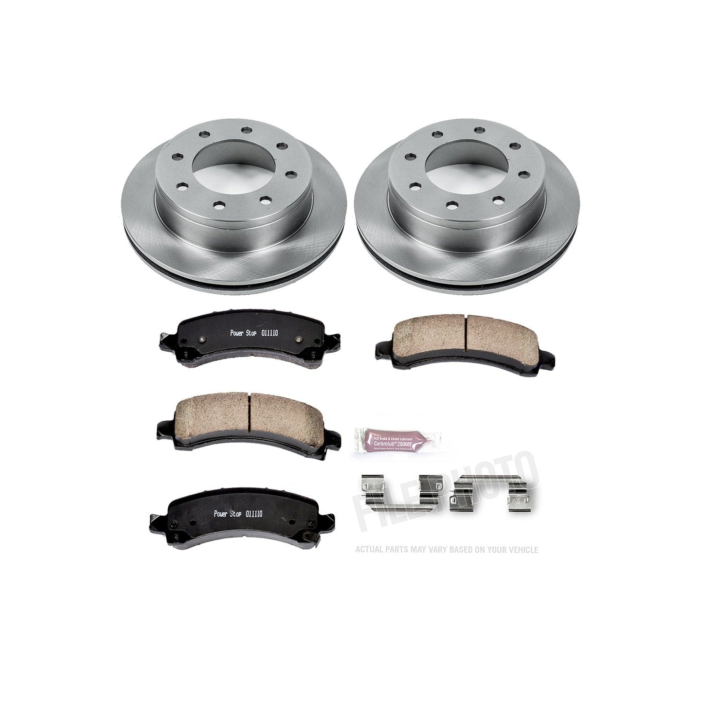 PowerStop 03-17 Chevrolet Express 2500 Rear Autospecialty Brake Kit (KOE2039)
