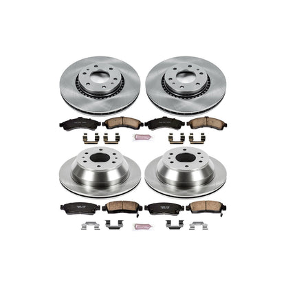 PowerStop 04-05 Buick Rainier Front & Rear Autospecialty Brake Kit (KOE2062)