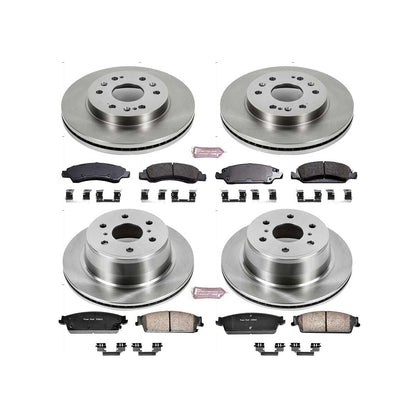 PowerStop 08-14 Cadillac Escalade Front & Rear Autospecialty Brake Kit (KOE2070)