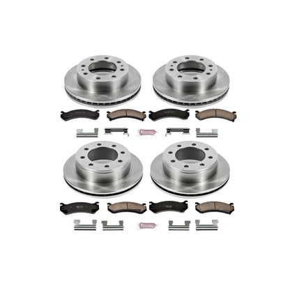 PowerStop 02-04 Chevrolet Avalanche 2500 Front & Rear Autospecialty Brake Kit (KOE2073)