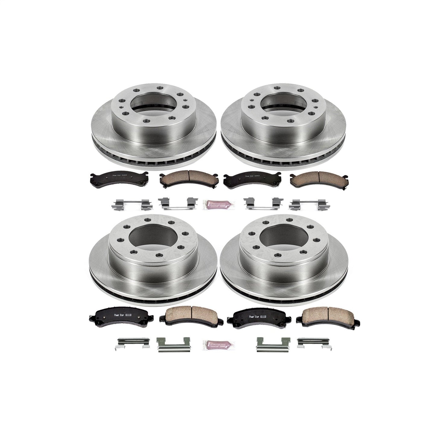 PowerStop 14-19 Chevrolet Express 3500 Front & Rear Autospecialty Brake Kit (KOE2074)