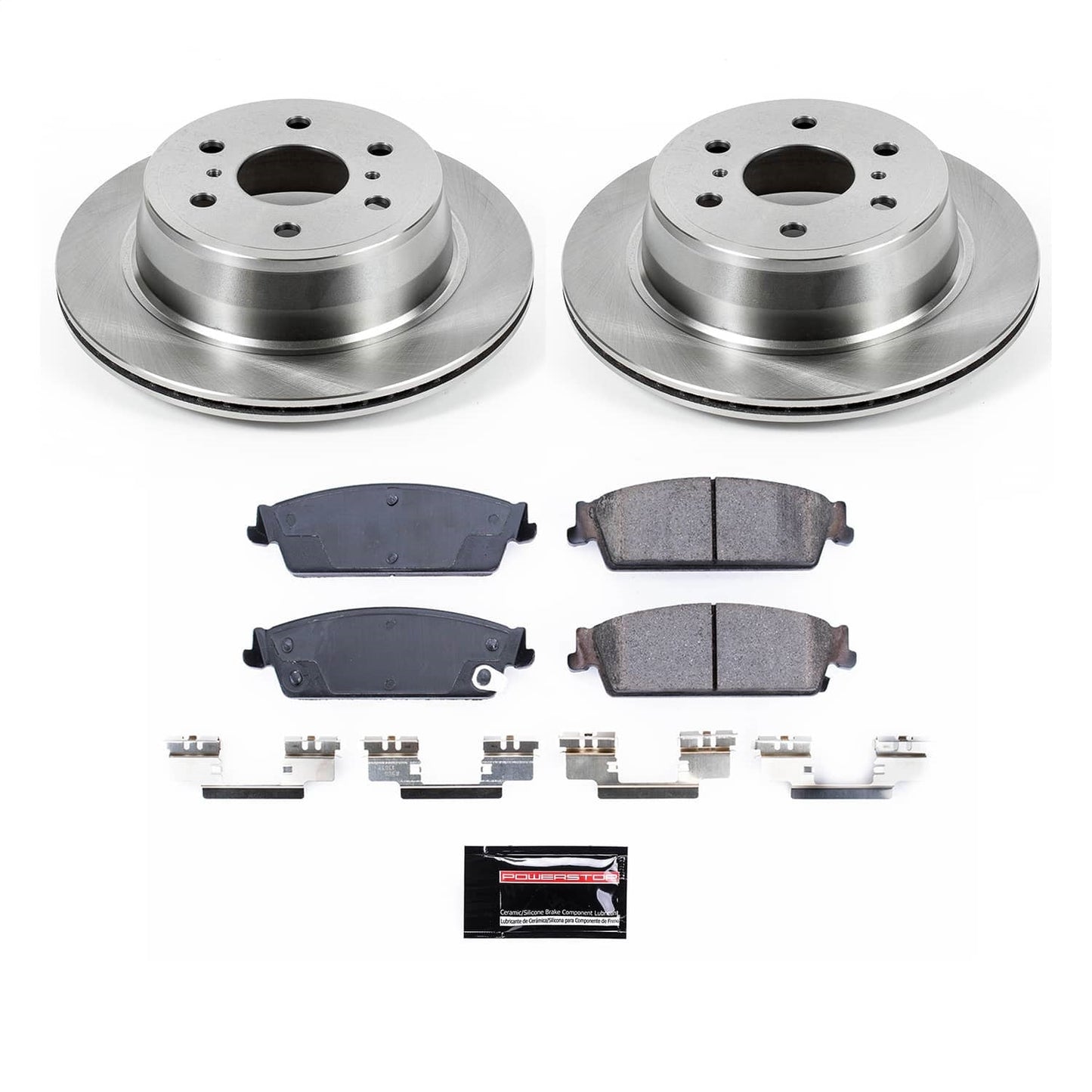 PowerStop 07-14 Cadillac Escalade Rear Autospecialty Brake Kit (KOE2083)
