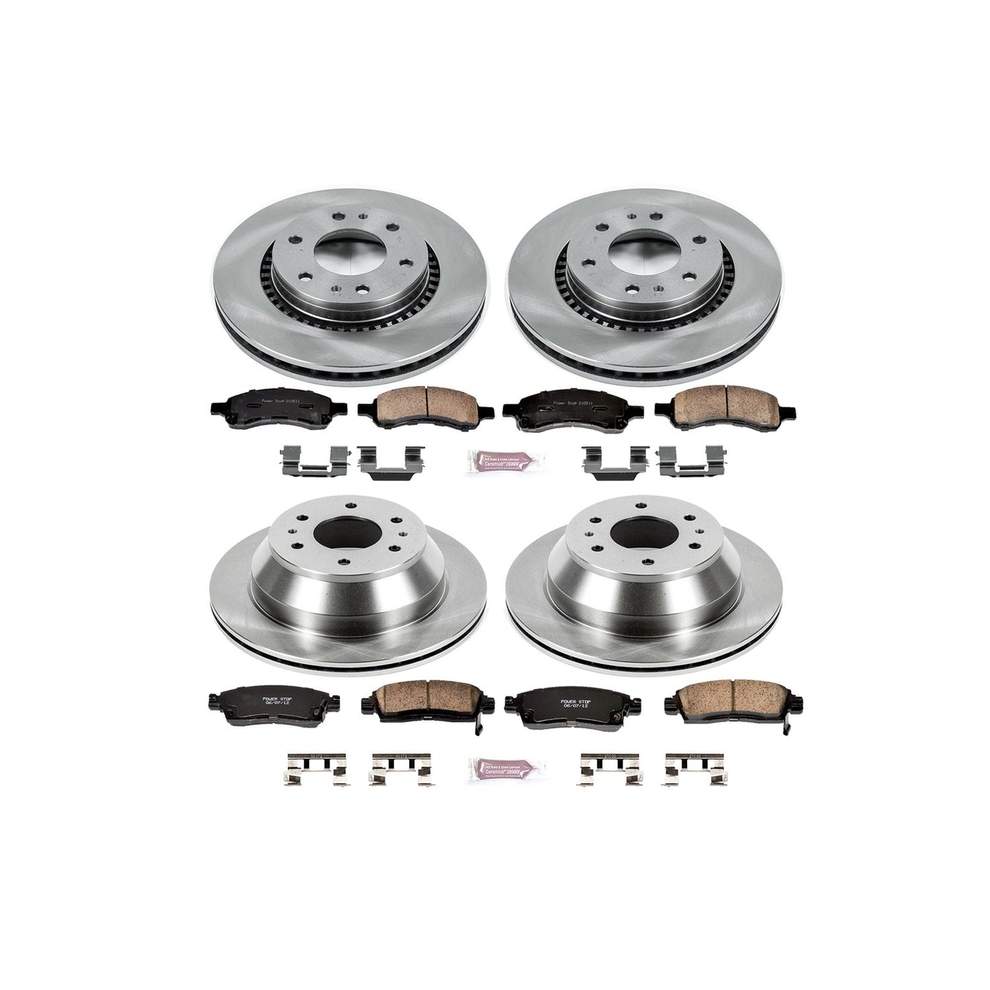 PowerStop 06-07 Buick Rainier Front & Rear Autospecialty Brake Kit (KOE2085)