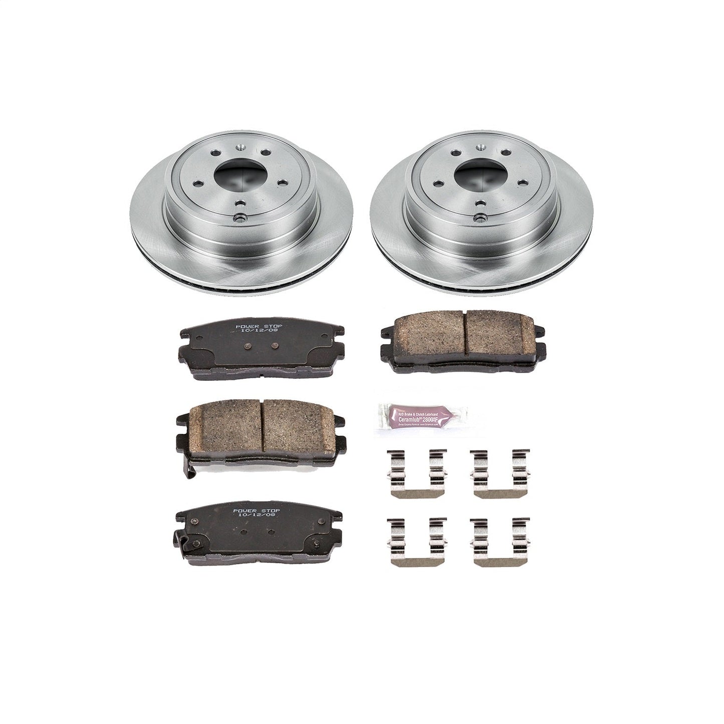 PowerStop 12-15 Chevrolet Captiva Sport Rear Autospecialty Brake Kit (KOE2092)