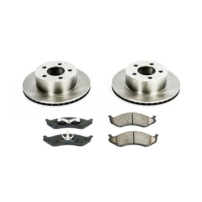 PowerStop 90-99 Jeep Cherokee Front Autospecialty Brake Kit (KOE2119)