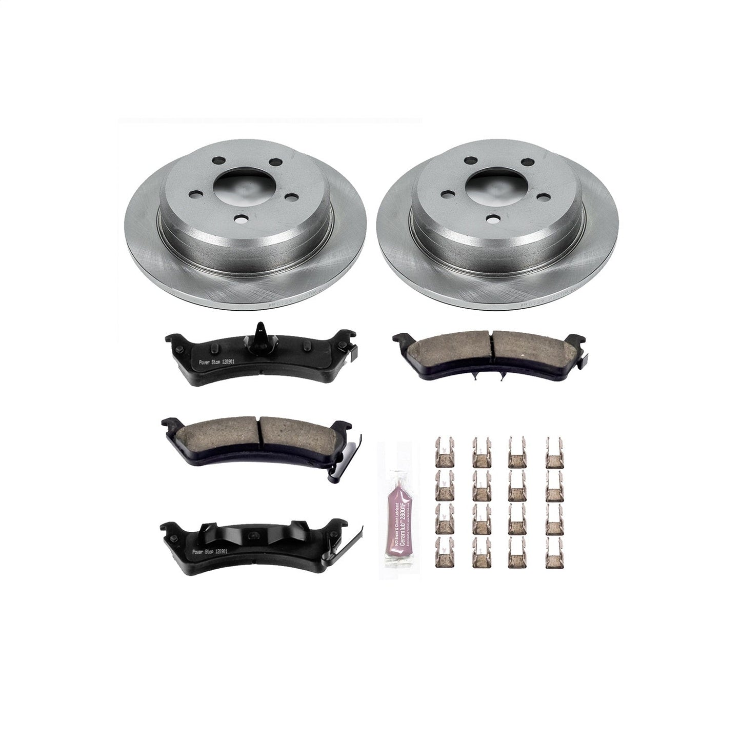 PowerStop 93-98 Jeep Grand Cherokee Rear Autospecialty Brake Kit (KOE2131)