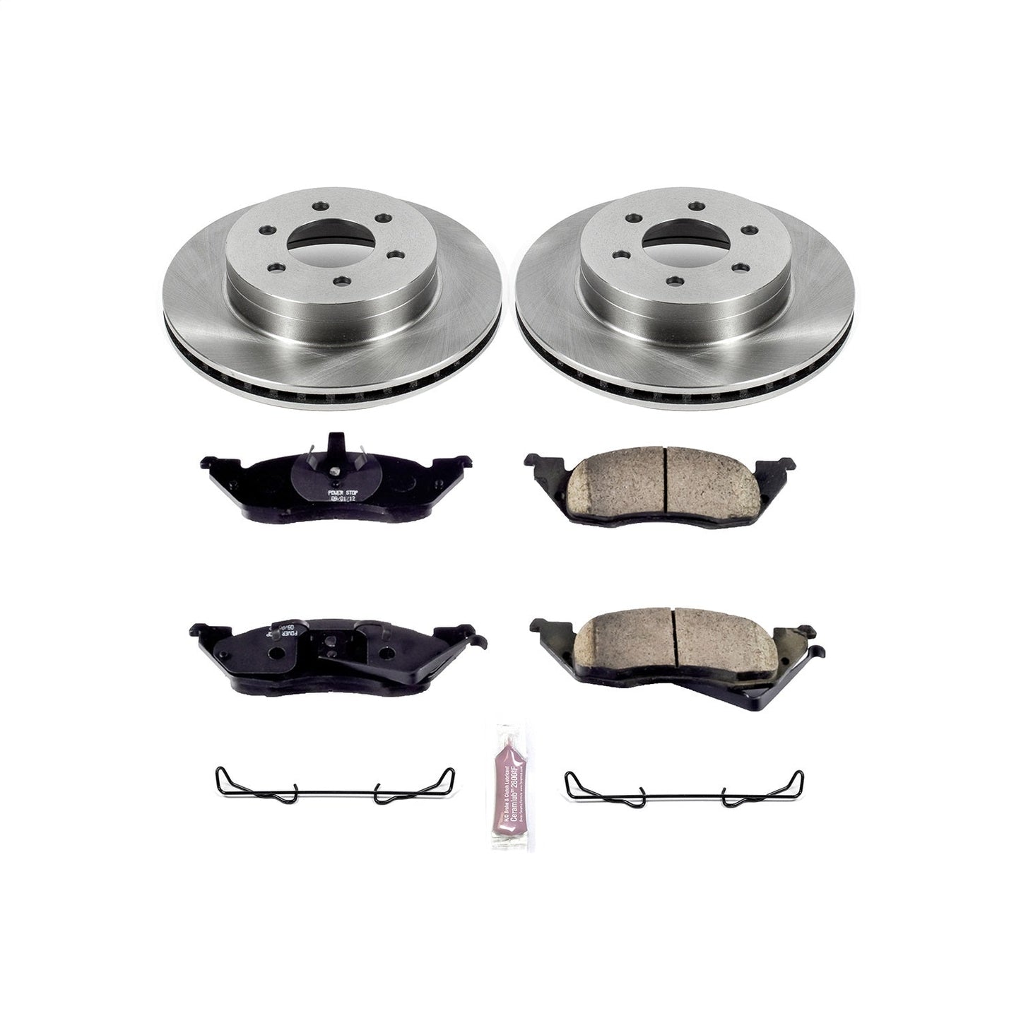 PowerStop 97-98 Dodge Dakota Front Autospecialty Brake Kit (KOE2137)