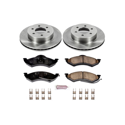 PowerStop 1999 Dodge Dakota Front Autospecialty Brake Kit (KOE2138)