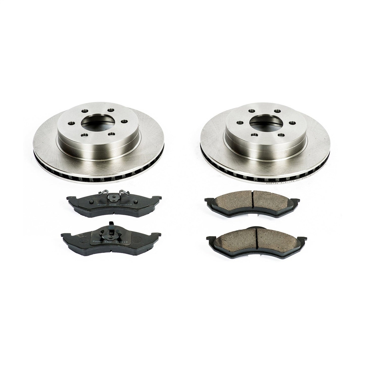 PowerStop 00-02 Dodge Dakota Front Autospecialty Brake Kit (KOE2139)