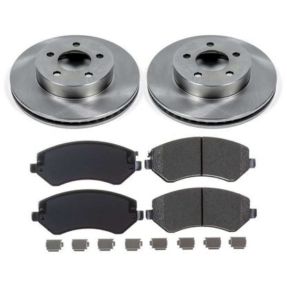 PowerStop 02-07 Jeep Liberty Front Autospecialty Brake Kit (KOE2160)