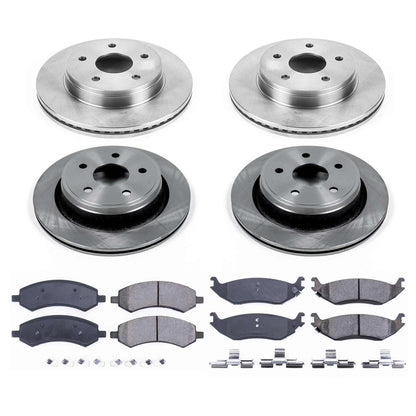 PowerStop 07-09 Chrysler Aspen Front & Rear Autospecialty Brake Kit (KOE2164)