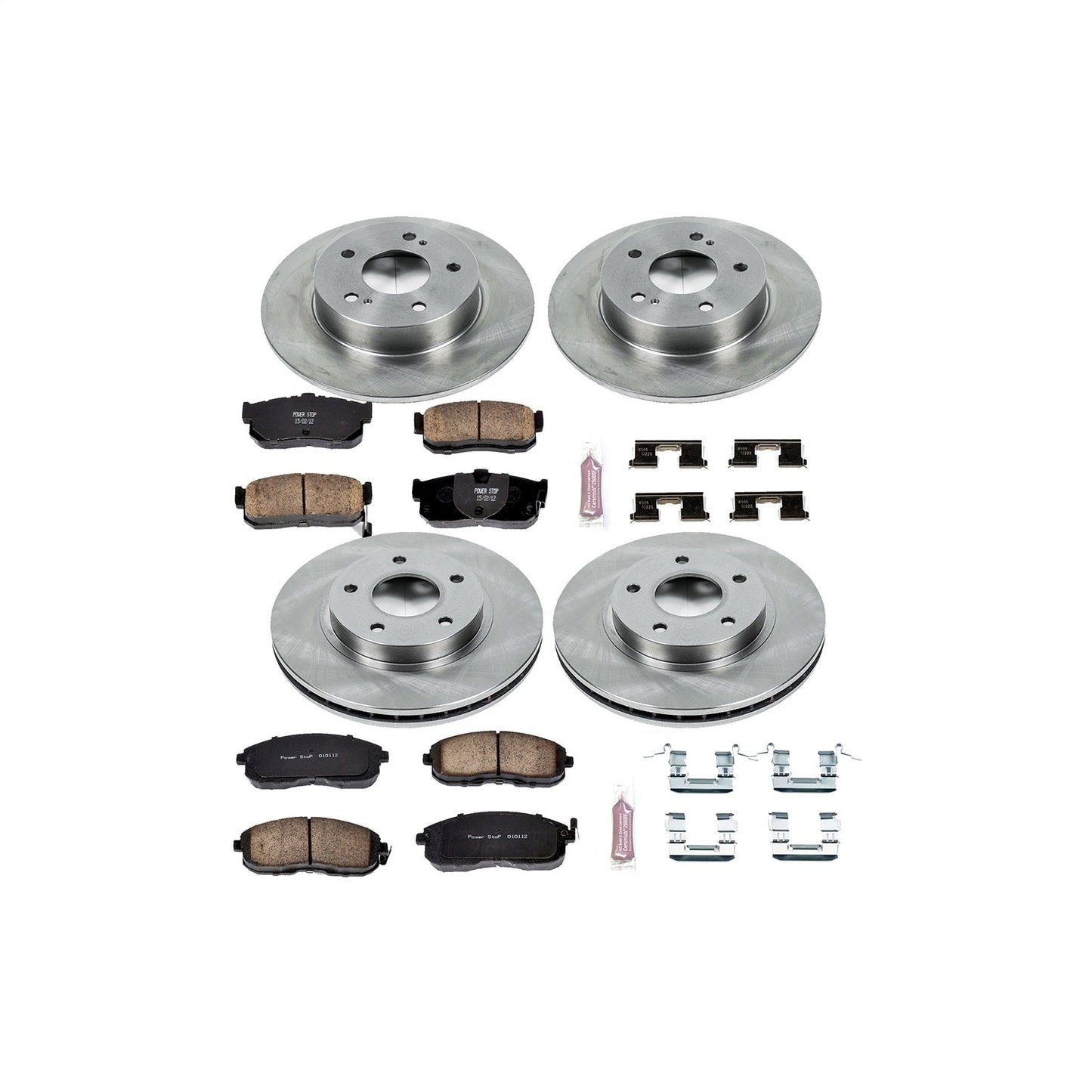 PowerStop 00-01 Infiniti I30 Front & Rear Autospecialty Brake Kit (KOE2281)