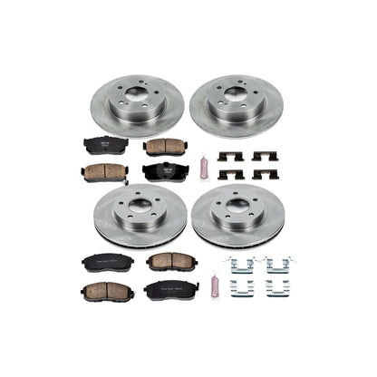 PowerStop 00-01 Infiniti I30 Front & Rear Autospecialty Brake Kit (KOE2281)