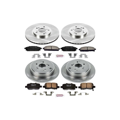 PowerStop 03-06 Acura MDX Front & Rear Autospecialty Brake Kit (KOE2291)