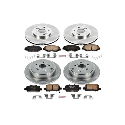PowerStop 03-08 Honda Pilot Front & Rear Autospecialty Brake Kit (KOE2303)