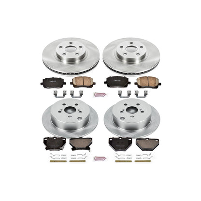 PowerStop 03-06 Pontiac Vibe Front & Rear Autospecialty Brake Kit (KOE2317)