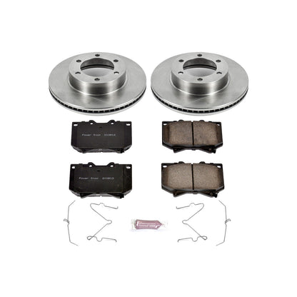 PowerStop 01-02 Toyota Sequoia Front Autospecialty Brake Kit (KOE2323)
